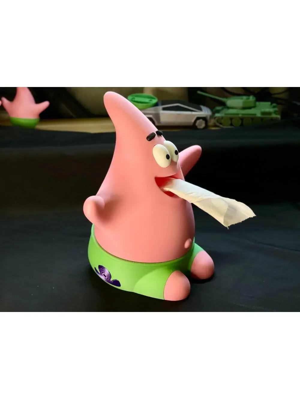 Patrick Star Tissue Box Holder – Cute SpongeBob Decorative Case for Home/Office